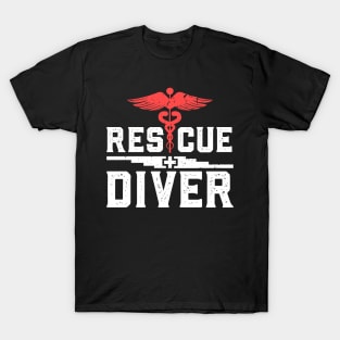 RESCUE DIVER: Rescue Diver Scuba Diving Gift T-Shirt